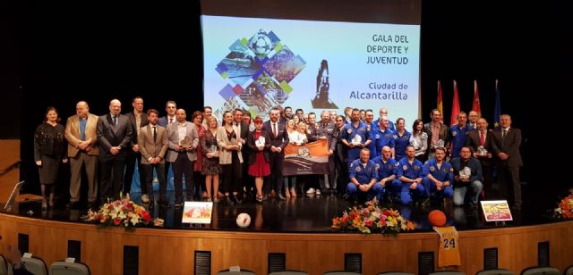 El Ayuntamiento entrega los IV Premios al Mérito Deportivo Ciudad de Alcantarilla y los III Premios a la Juventud