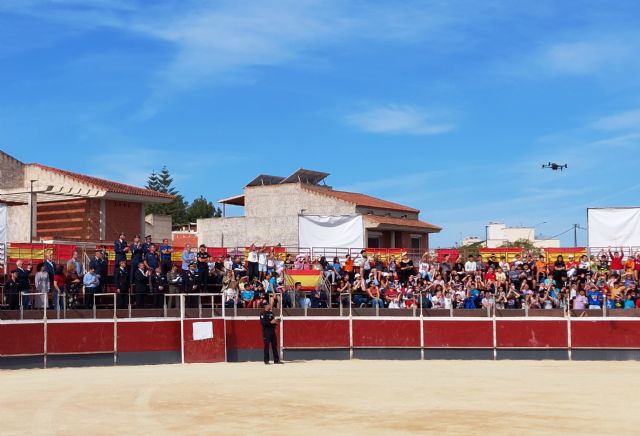 Exhibición de las unidades de Policía Nacional en Alcantarilla ante más de 1.400 escolares del municipio