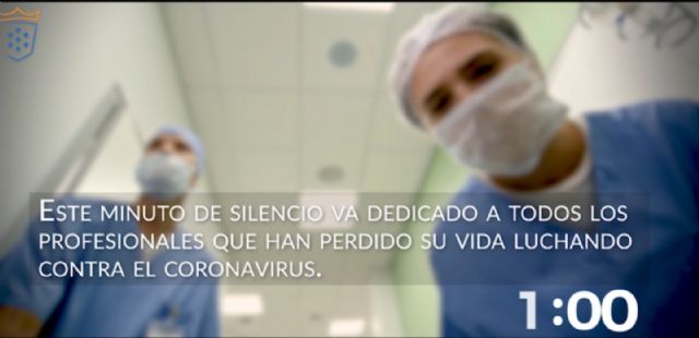 Alcantarilla se suma a la celebración del Día Internacional de la Enfermería y Matronas con un minuto de silencio virtual