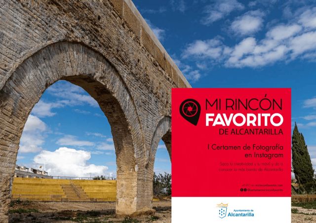 El Ayuntamiento de Alcantarilla convoca el concurso de Instagram ´Mi rincón favorito´ para dar a conocer el municipio