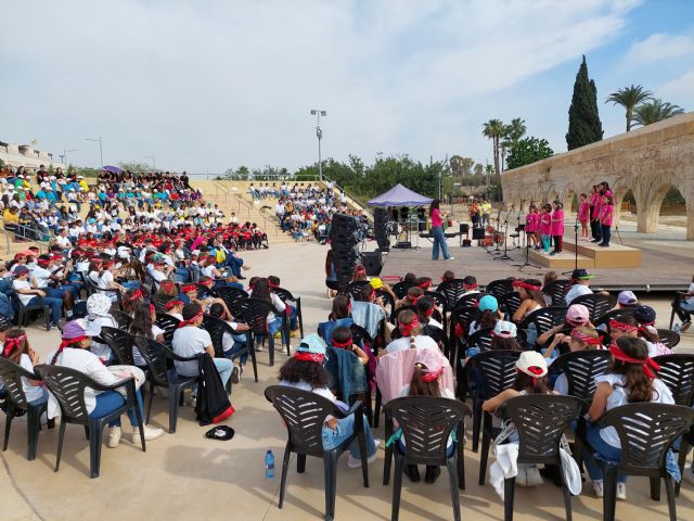 500 estudiantes de 12 centros educativos participan en el encuentro de coros Cantemus en Alcantarilla