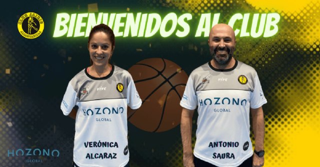Verónica Alcaraz y Antonio Saura se unen al cuerpo técnico del Club Baloncesto Jairis