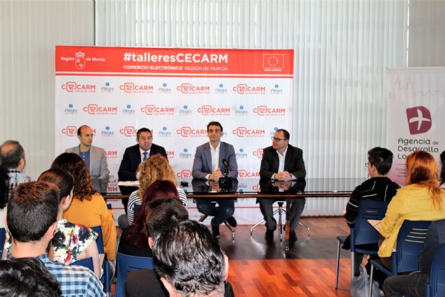 El primero de los talleres Cecarm 2018 sobre comercio electrónico se ha desarrollado en Alcantarilla