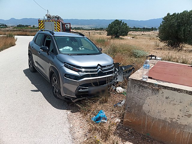 Dos heridos en un accidente de tráfico ocurrido en Alcantarilla