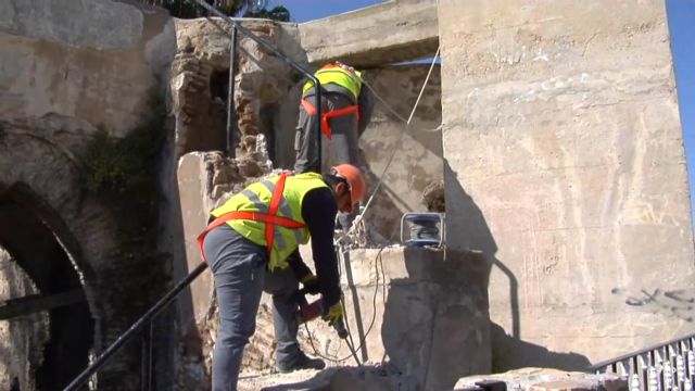 Huermur denuncia en la Guardia Civil las obras de la Junta de Hacendados en la Rueda de Alcantarilla