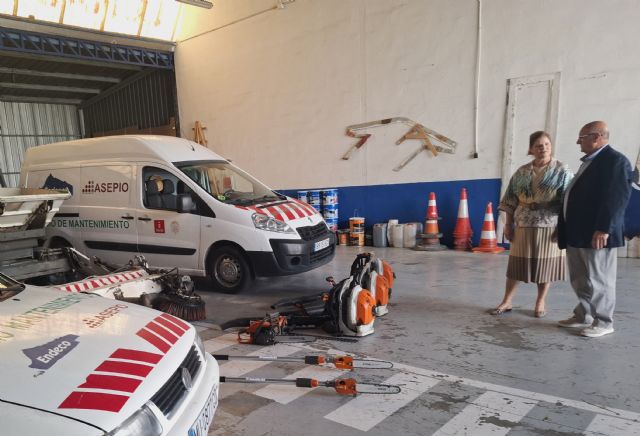 El Ayuntamiento de Alcantarilla colabora con los empresarios del Polígono Industrial Oeste para mejorar sus instalaciones