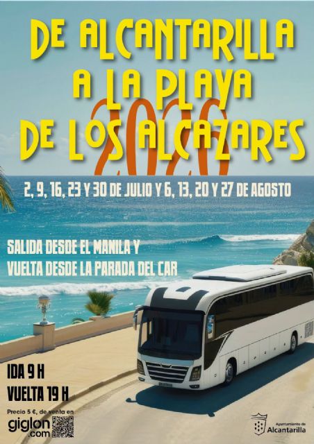 El PSOE de Alcantarilla denuncia que el PP incumple el acuerdo plenario para ampliar el autobús a la playa este Verano