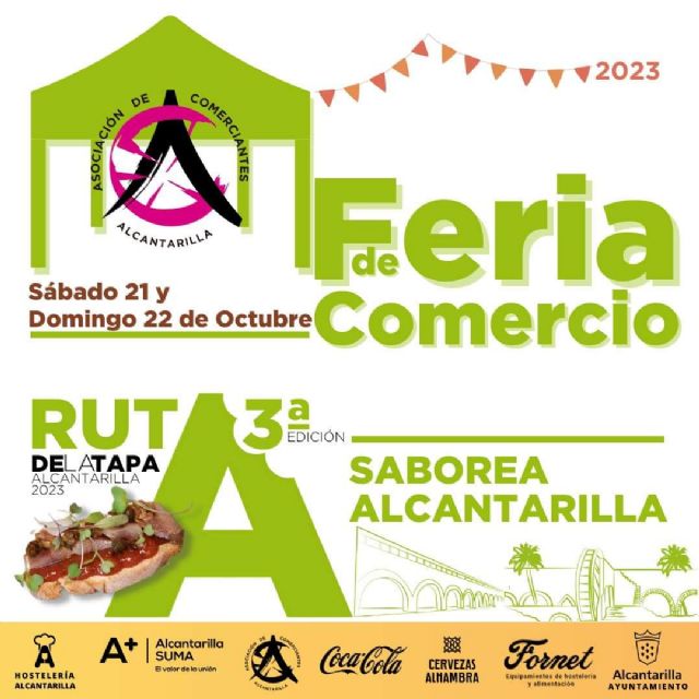 24 establecimientos participan durante el fin de semana en la Feria del Comercio de Alcantarilla