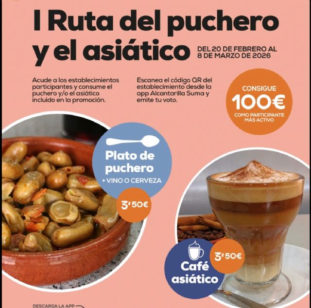 Comienza la Ruta del Puchero y el Asiático en Alcantarilla