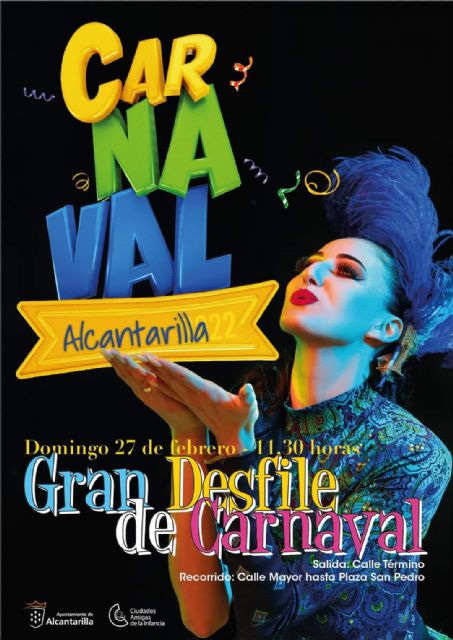 Ocho comparsas recorren las calles de Alcantarilla el domingo en el Gran Desfile de Carnaval