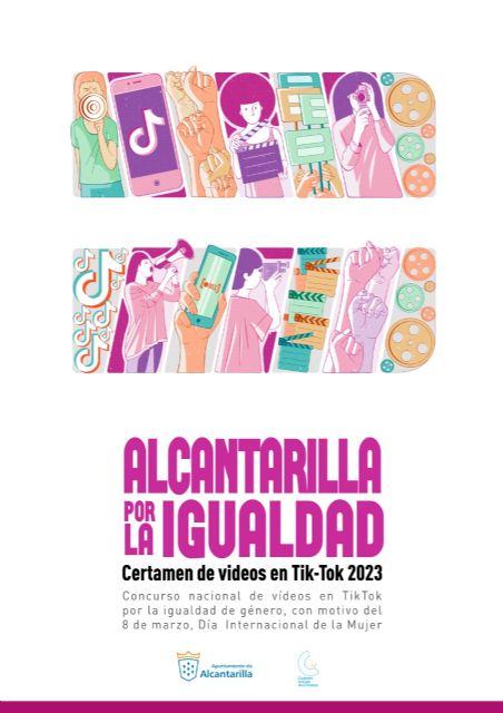 El Ayuntamiento convoca el concurso ‘Alcantarilla por la igualdad’ a través de la red social TikTok