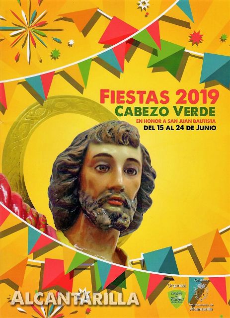 Llegan los días fuertes de las Fiestas del barrio de Cabezo Verde, en Alcantarilla, en honor a San Juan Bautista