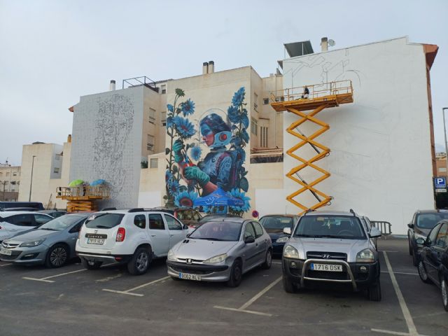 Millo y Judtih Leeuw, dos referentes internacionales del arte urbano, se incorporan a la ruta de murales de Alcantarilla