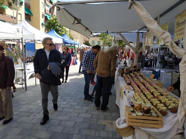 El próximo domingo tendrá lugar el Mercado Artesano Villa de Alcantarilla 'Las Palomas'