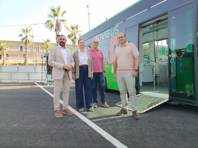 Finalizada la instalación de los puntos de recarga para la flota de autobuses eléctricos en Alcantarilla