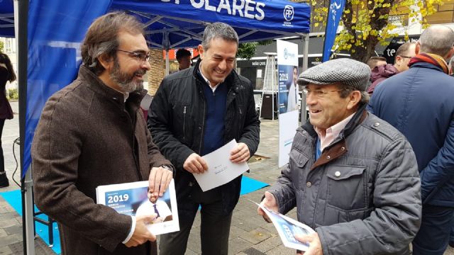 La campaña explicativa de los Presupuestos Regionales para el próximo año llega esta mañana a Alcantarilla