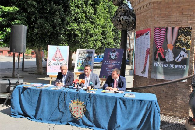 Las Fiestas de Mayo de Alcantarilla se presentaron en el día de hoy