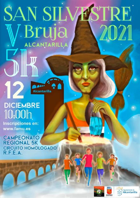 V San Silvestre Bruja Alcantarilla - Cto. Regional 5K en Ruta 2021