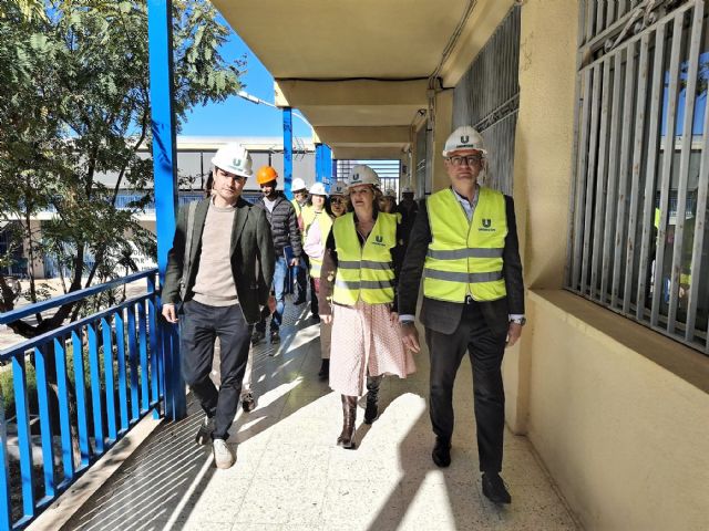 El Gobierno regional invierte 1,4 millones en la rehabilitación energética del IES Sanje de Alcantarilla