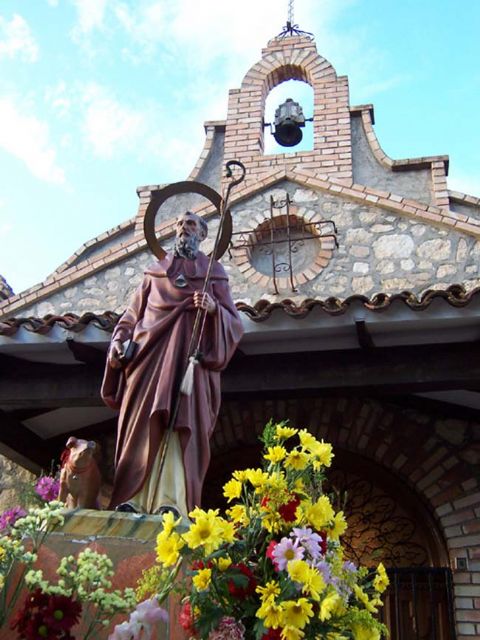 Hoy se celebra en Alcantarilla la festividad de San Antón, en el paraje del Agua 'Salá'