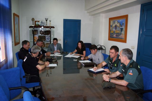 La Junta Local de Seguridad se reunió en Alcantarilla para tratar temas relacionados con el municipio