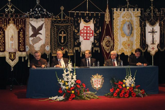 El alcantarillero Fray Pascual Gil Almela anunció la Semana Santa en el pregón que ayer se celebró en Alcantarilla