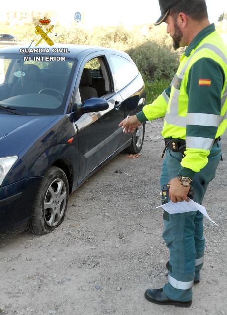 La Guardia Civil identifica a dos menores por arrojar piedras en el túnel de la Autovía del Reguerón