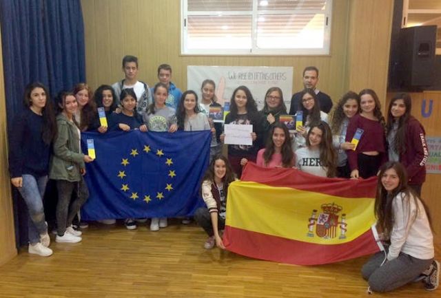 Los alumnos del Centro de Enseñanza Samaniego participan en el concurso Euroscola