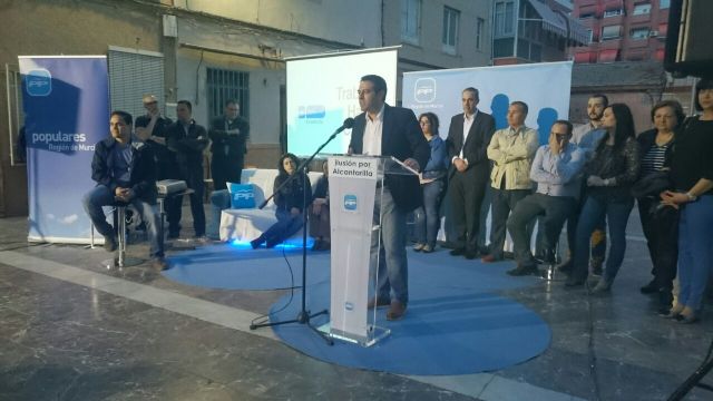Los integrantes de la lista electoral del Partido Popular se presentan en Alcantarilla