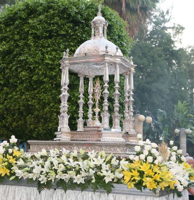 El próximo domingo 7 de junio tendrá lugar la procesión del Corpus Christi en Alcantarilla