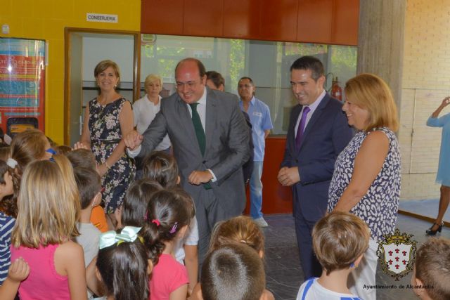 IES Sanje y la problemática del ferrocarril a su paso por Alcantarilla presentes en la Apertura del Curso Escolar 2015-2016