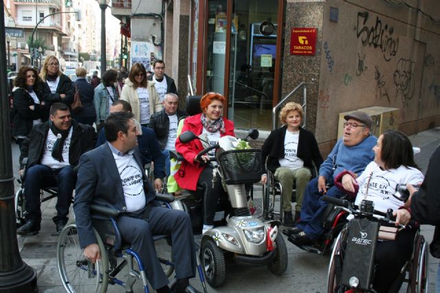 Alcantarilla comenzó a conmemorar el Día Internacional de la Discapacidad