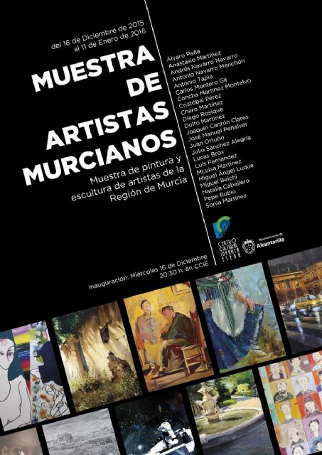 Abre la Muestra de Artistas y Pintores Murcianos en el Centro Cultural 'Infanta Elena' durante la Navidad