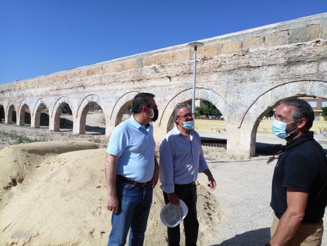 Cultura destina casi 100.000 euros a restaurar el Acueducto de los Arcos de Alcantarilla