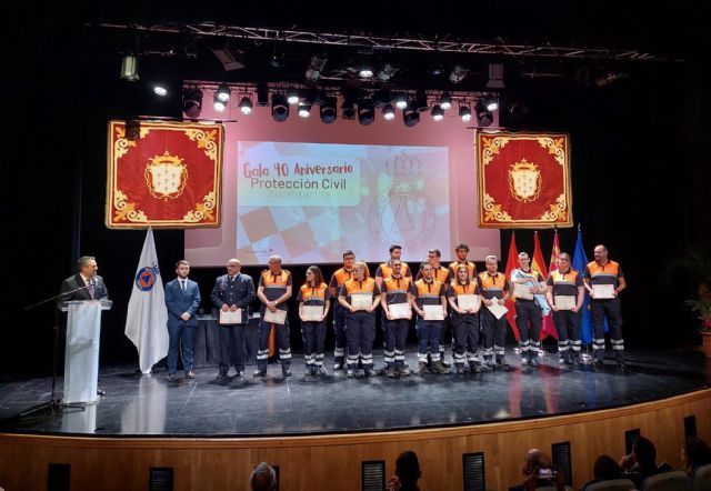 La Agrupación de Voluntarios de Protección Civil de Alcantarilla cumple 40 años al servicio de la población