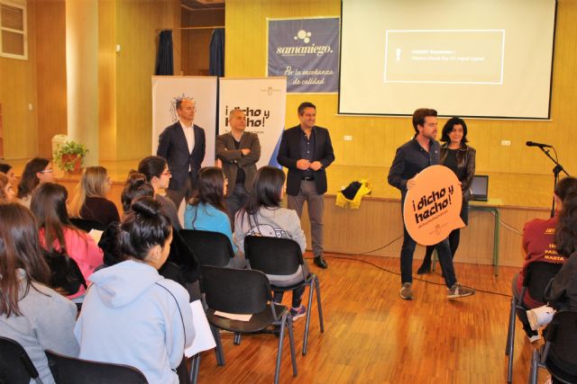 Los jóvenes de Alcantarilla conocen el Certamen Región de Murcia Joven 2.0 y el Programa 'Dicho y Hecho'