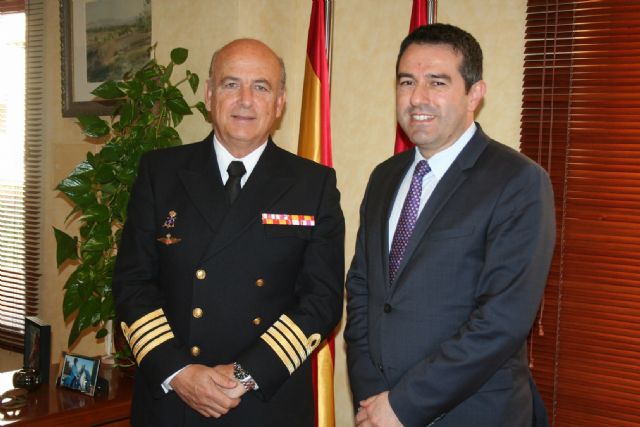 El Delegado de Defensa en la Región de Murcia se reunió con el Alcalde de Alcantarilla