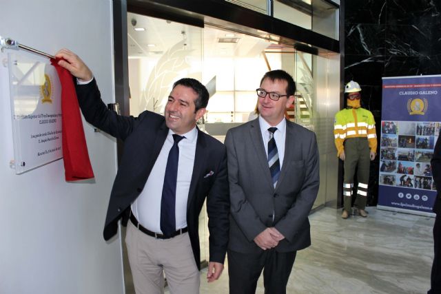 El alcalde de Alcantarilla inaugura las instalaciones del Instituto Superior de Formación Profesional Claudio Galeno Emergencias y Protección Civil