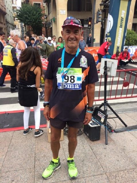 Manolo Rico, bronce M70 en el Nacional Máster de Maratón