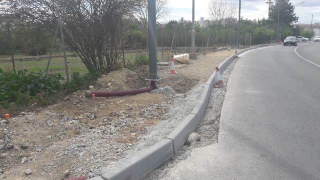 Ciudadanos Alcantarilla denuncia la paralización de las obras de acceso a la ciudad desde Puebla de Soto