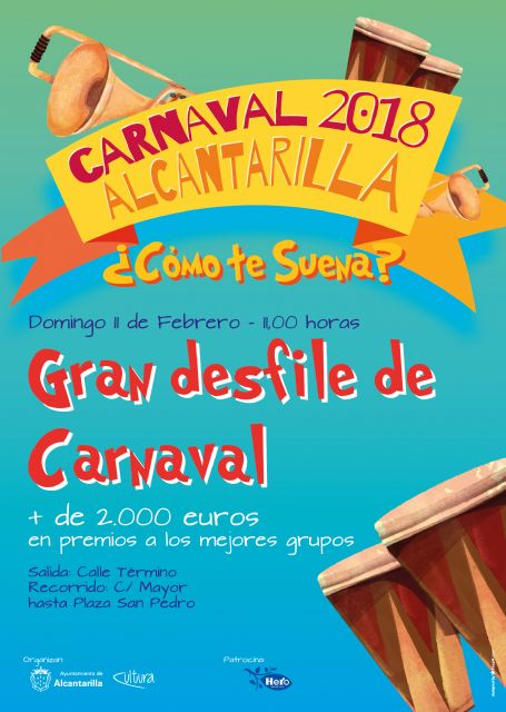Alcantarilla celebra el próximo domingo el gran desfile de Carnaval y mañana viernes será el Infantil