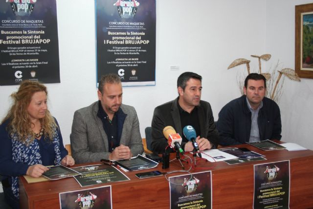 Presentado el I Concurso de Maquetas BRUJA POP de Alcantarilla, para grupos musicales de nuestra Región