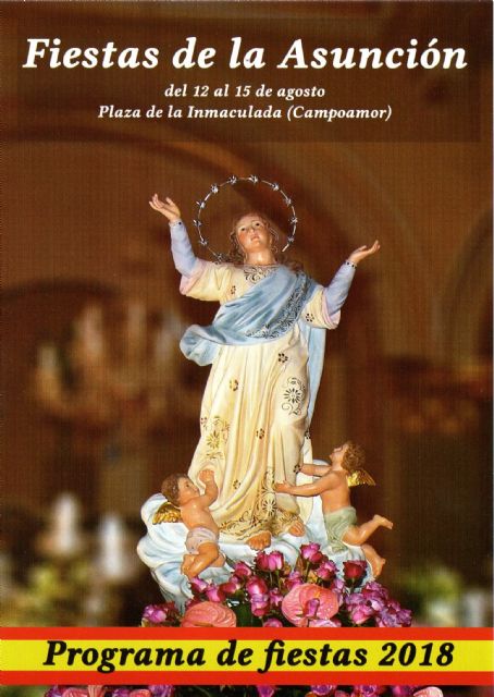 El próximo domingo comienzan en Alcantarilla las Fiestas de la Asunción en el barrio de Campoamor