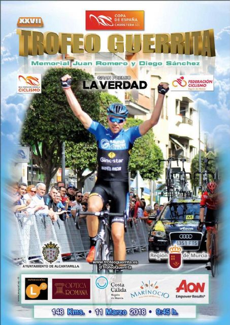 Mañana las calles de Alcantarilla vivirán la XXVII edición del Trofeo Guerrita