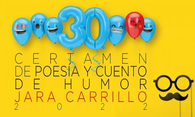 20 cuentos y 13 poesías compiten en el Certamen de Poesía y Cuento de Humor Jara Carrillo 2022