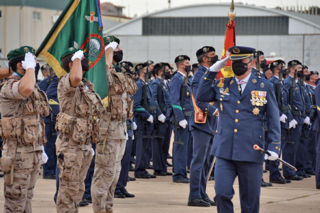 Acto militar conmemorativo de la festividad de Ntra. Sra. de Loreto, patrona del Ejército del Aire 2021