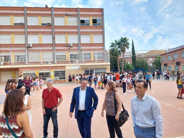 Comienza el curso 2023-24 para los 3.528 alumnos de Educación Secundaria en Alcantarilla