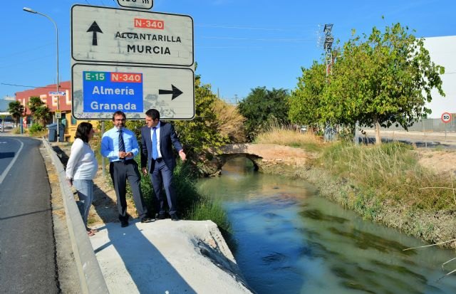 La Consejería de Fomento habilitará una zona de tránsito peatonal en la carretera que une Alcantarilla con la Puebla de Soto