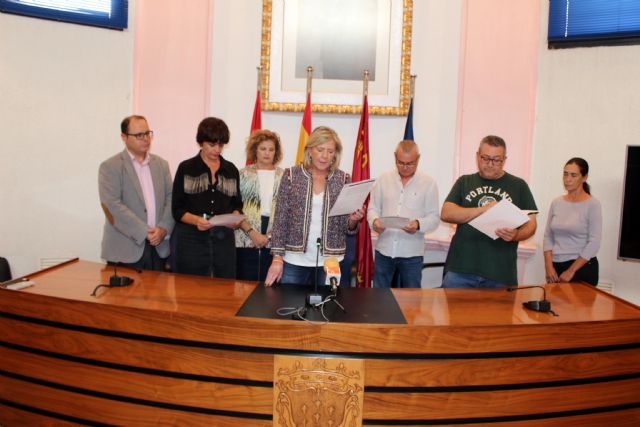 Alcantarilla conmemora el Día Internacional de la Niña, con la lectura de una Declaración Institucional por todos los grupos municipales en el Ayuntamiento