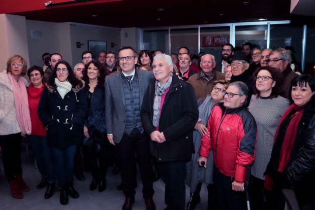 Francisco Saavedra es elegido por aclamación candidato socialista a la Alcaldía de Alcantarilla